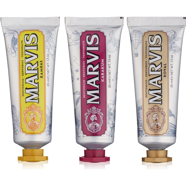 Marvis Wonders of The World Set 3 x 25 ml mit Geschmacksrichtungen Rambas, Karakum & Royal