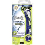 Wilkinson Sword Hydro 5 Groomer Herren Rasierer mit Trimmer und 1 Klinge, 1 St