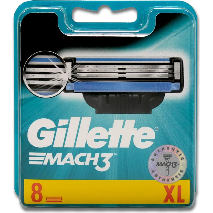 Gillette Mach3 Rasierklingen 8 Stück