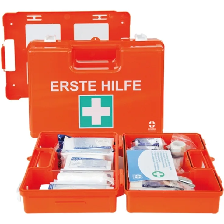 Gramm Medical Erste Hilfe Koffer Verbandkoffer SAN DIN 13 169 befüllt 4180350036