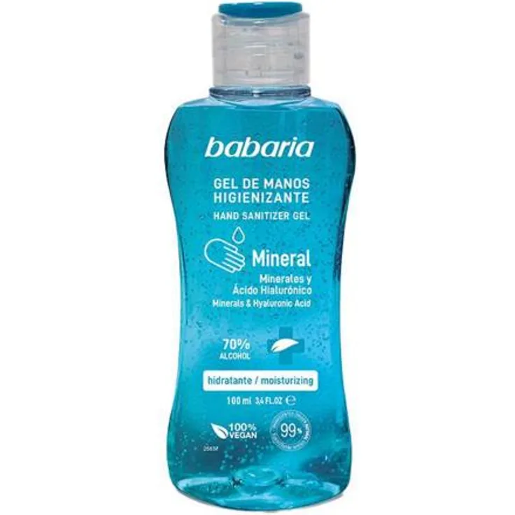 Babaria Mineral gel De Manos Higienizante 70% Alcohol 500 ml
