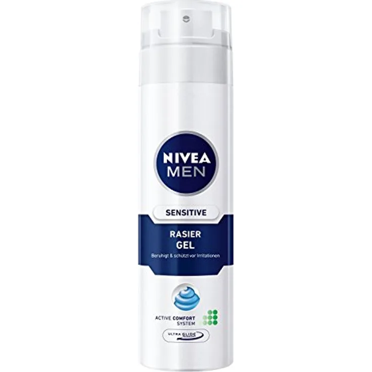Nivea Men Sensitive Rasiergel für empfindliche Haut 6 x 200 ml
