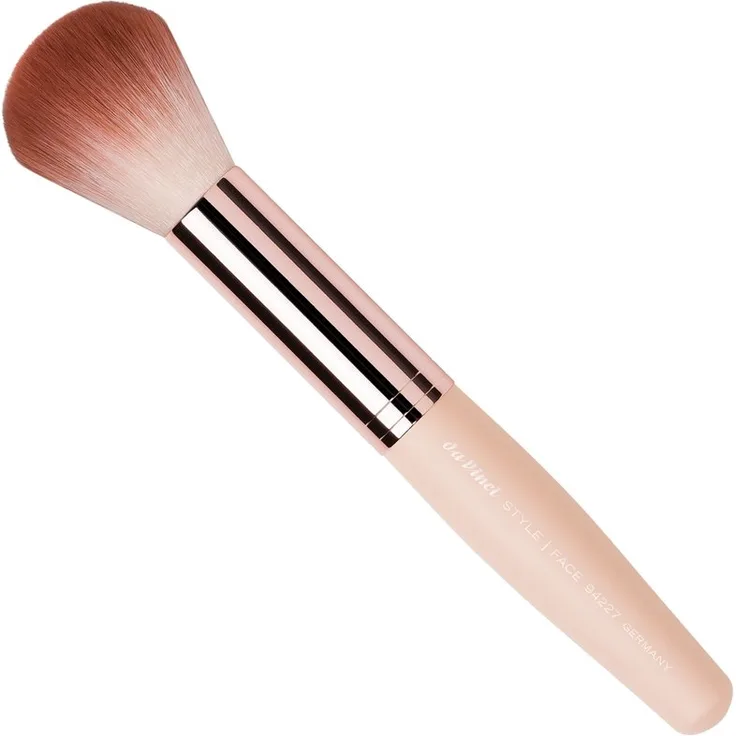 Da Vinci Puderpinsel rund, vegan, Kunstfaser, Dekorative Kosmetik Make-up Accessoires