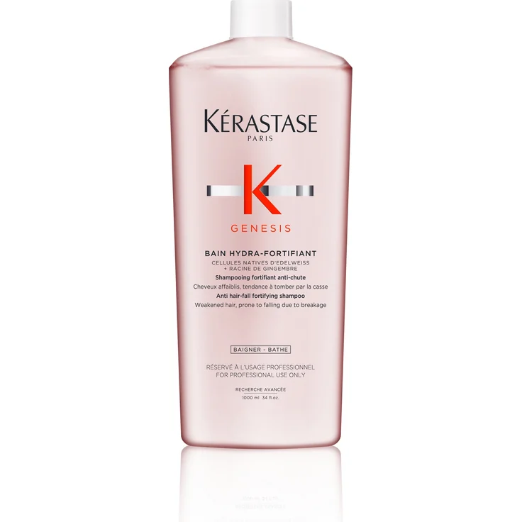 Kérastase Genesis Bain Hydra-Fortifiant Shampoo empfohlen für feines Haar 1000 ml – Bild 1
