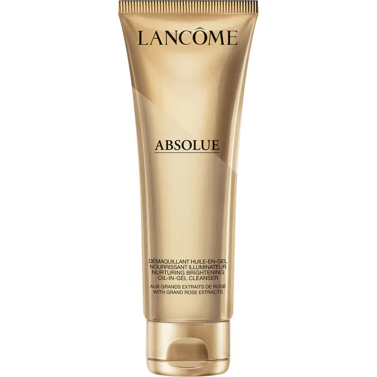 Lancôme Absolue Nurturing Brightening Oil-in-Gel Cleanser 125 ml, bekämpft Unreinheiten, entfernt wasserfestes Make-up 