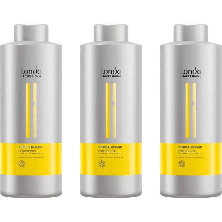 Londa Visible Repair Conditioner 3 x 1000 ml Wirkung: Pflege, Geschmeidigkeit