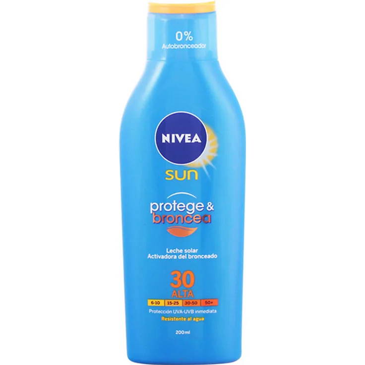 Nivea Sonnencreme Sonnenschutzmilch LSF 30 Protege & Broncea Nivea Sonnenlotion 200 ml