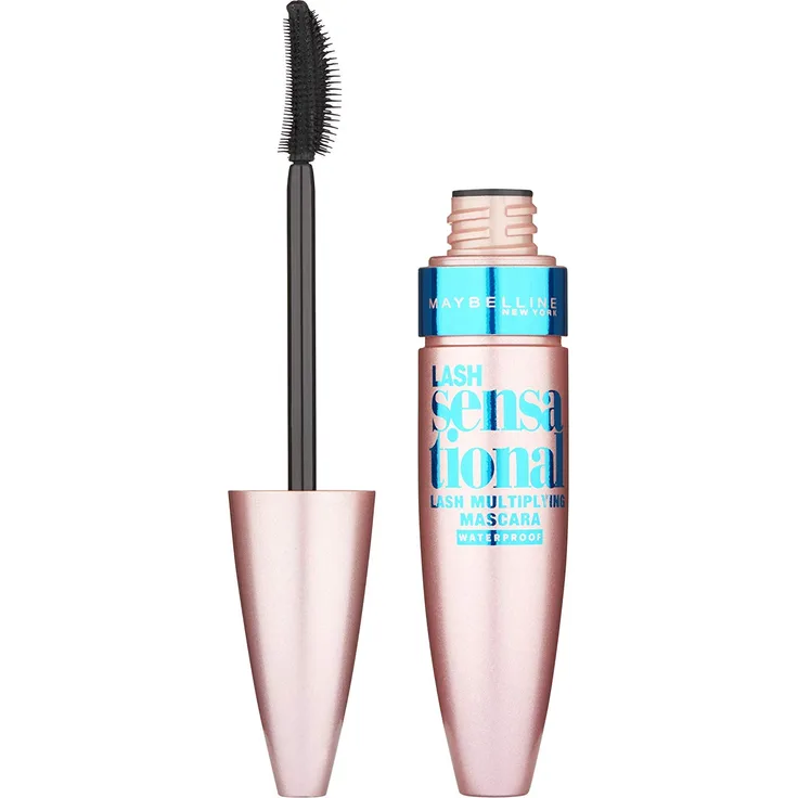 Maybelline Lash Sensational Wimperntusche Waterproof Black 9,4 ml