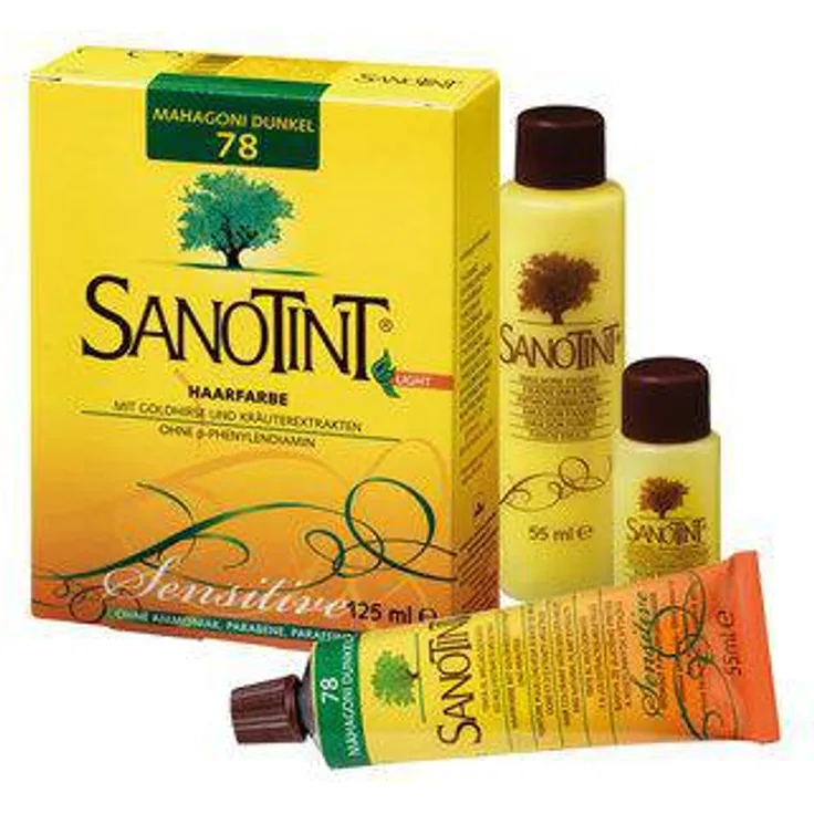 Firstorganicbaby Sanotint Hair color No. 78 light Mahogany Dark, 125ml