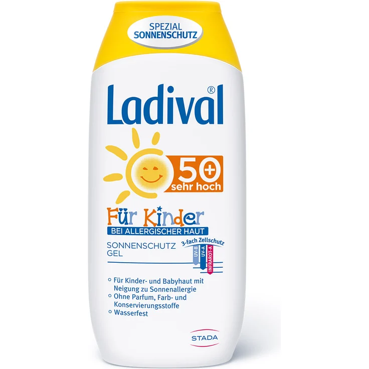 Ladival Produkte Ladival Produkte Ladival Kinder Sonnenöl allergische Haut LSF 50 Sonnenöl 200 ml – Bild 1
