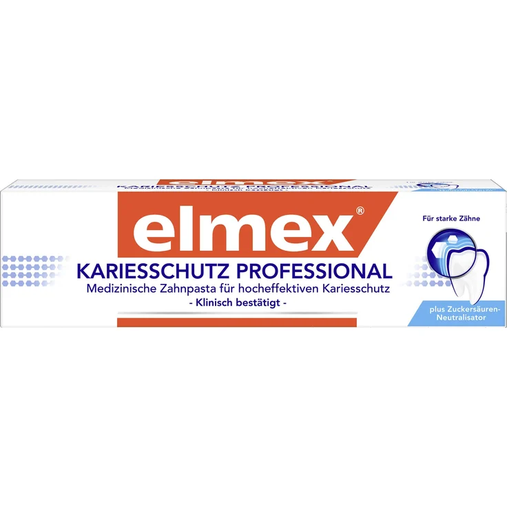 Elmex Kariesschutz Professional 75 ml, für die tägliche Zahnreinigung – Bild 1