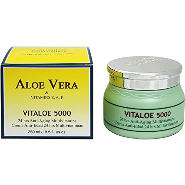 Canarias Cosmetics Aloe Vera Anti-Age Cream 250 ml – Bild 1