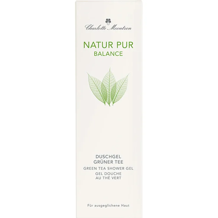 Charlotte Meentzen Natur Pur Balance Duschgel Grüner Tee 200 ml