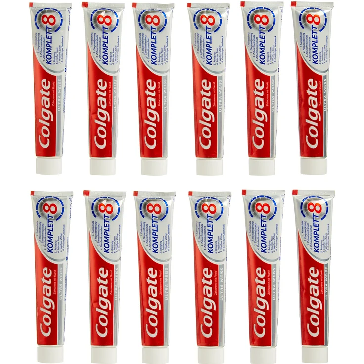 Colgate Komplett Ultra Weiß 75 ml, für die tägliche Zahnreinigung
