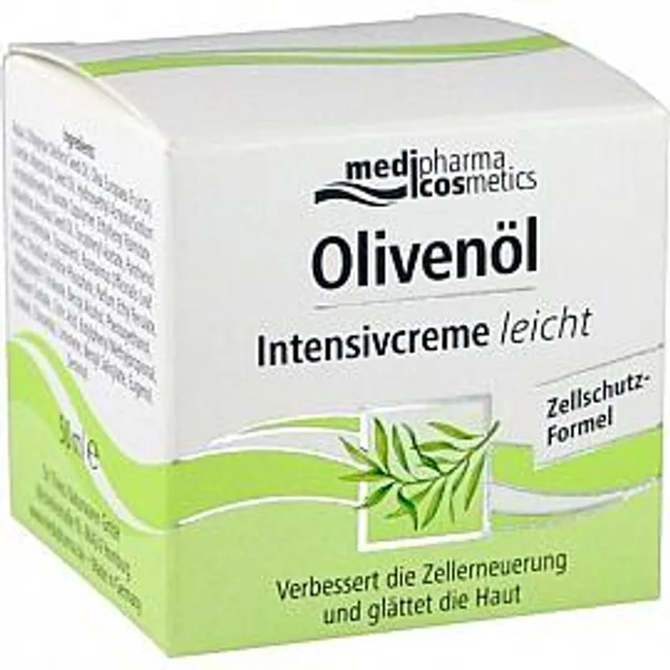 Dr. Theiss Naturwaren Olivenöl Intensivcreme leicht Gesichtspflege 50 ml mit pflegender Wirkung