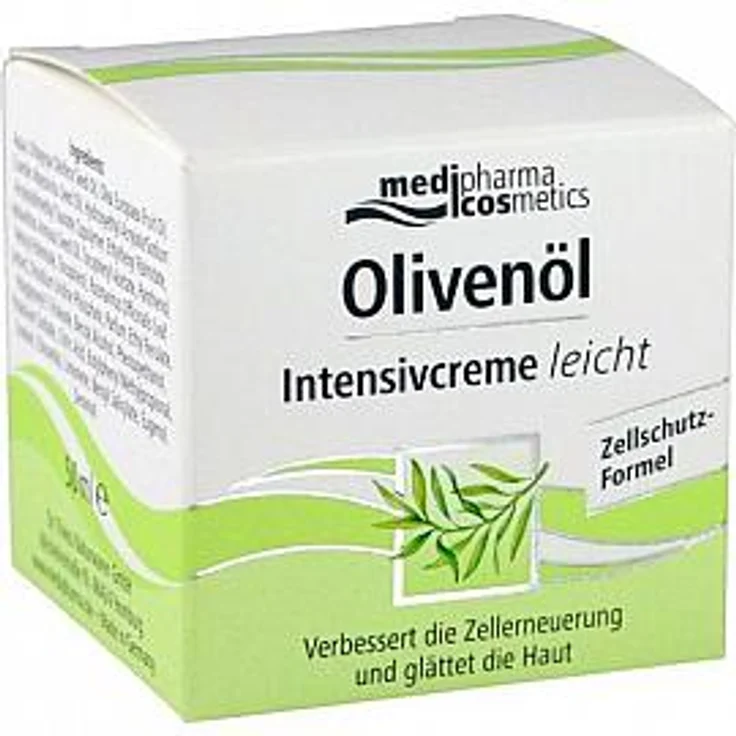 Dr. Theiss Naturwaren Olivenöl Intensivcreme leicht Gesichtspflege 50 ml mit pflegender Wirkung