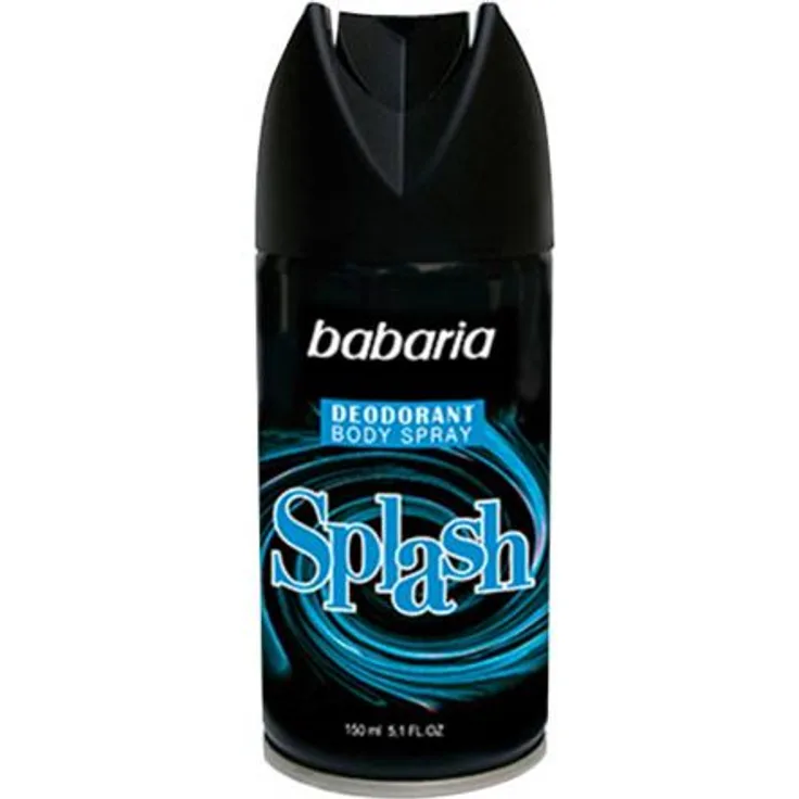 Babaria MEN SPLASH Deodorant Body Spray 150 ml
