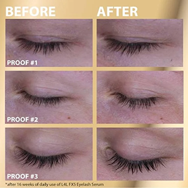 Oceanic Long4Lashes FX5 Wimpernserum für lange und starke Wimpern wirkt verdichtend 3 ml – Bild 3