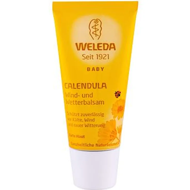 Weleda Baby Wind- und Wetterbalsam Ringelblumen Schutzbalsam 30 ml Tagespflege für Damen und Herren