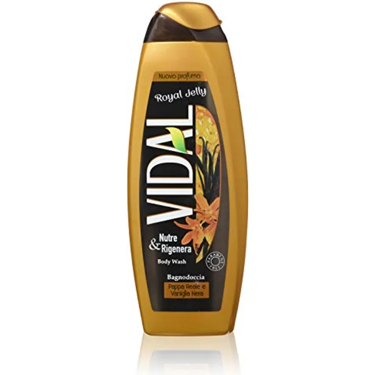 Vidal Royal Jelly & Schwarze Vanille Badeschaum 500 ml
