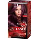 Schwarzkopf Brillance Intensiv Color Creme 859 Violette Wildseide Dauerhafte Haarfarbe 165 ml