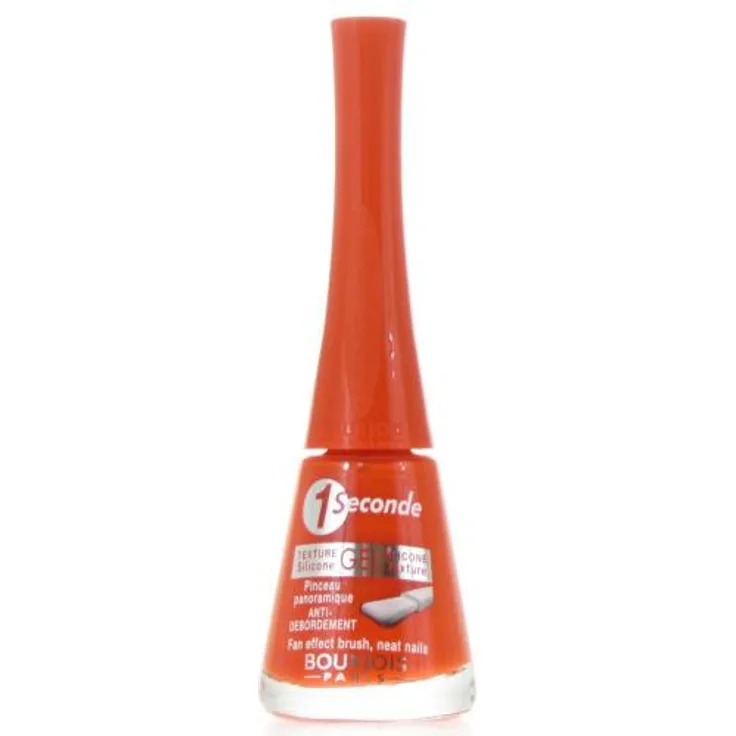 Bourjois 1 Seconde Texture Gel Nail Lacquer 58 Diabol'Orange (Blister) 9 ml