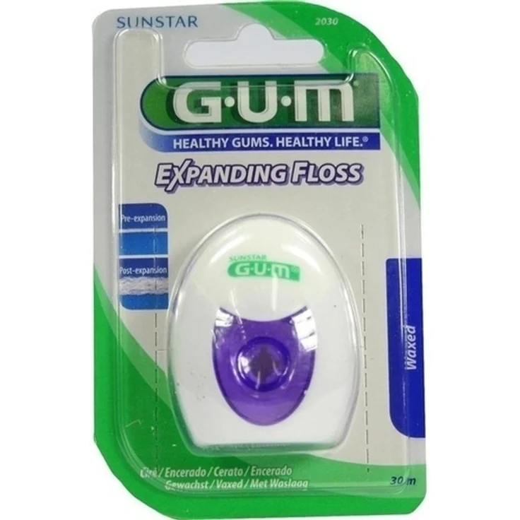 Gum Expanding Floss Flausch-Zahnseide 30 m – Bild 1