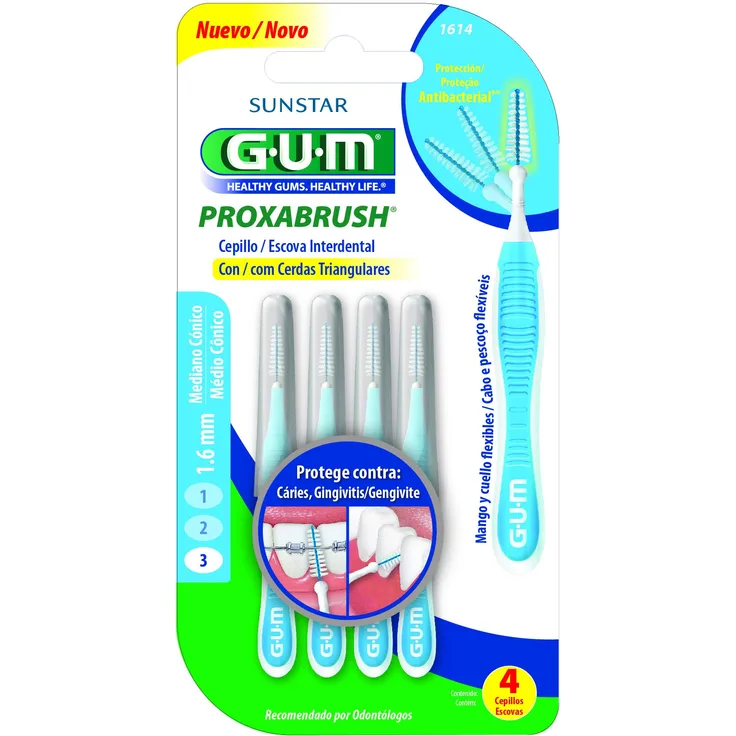 Gum Travler 1614 SCOVO 1,6, 4 Stück 