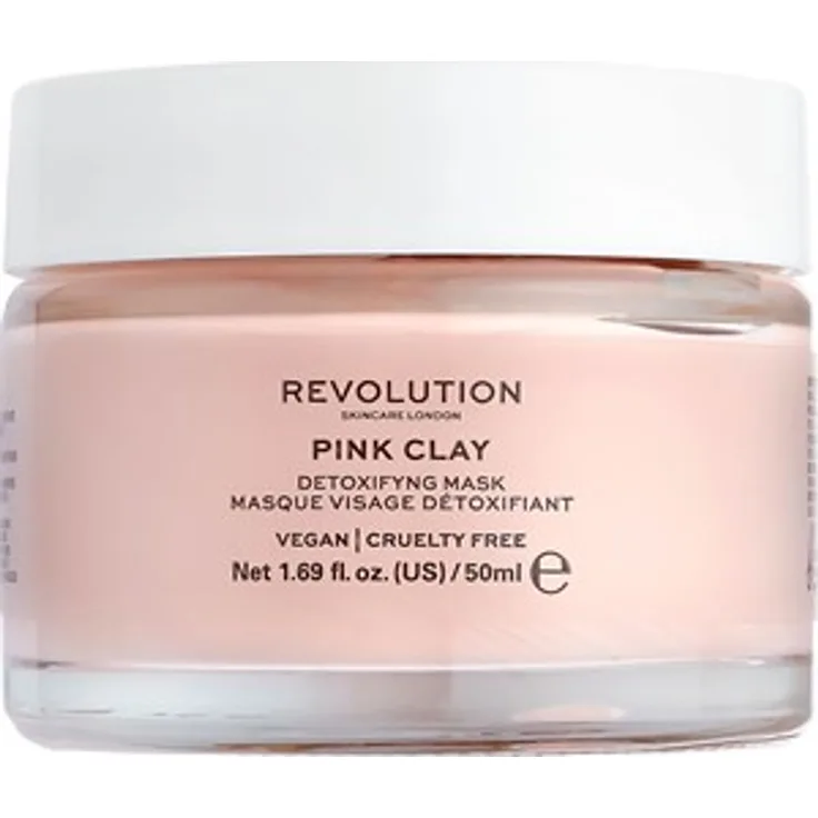 Revolution Skincare Gesichtspflege Masken Pink Clay Detoxifying Mask 50 ml