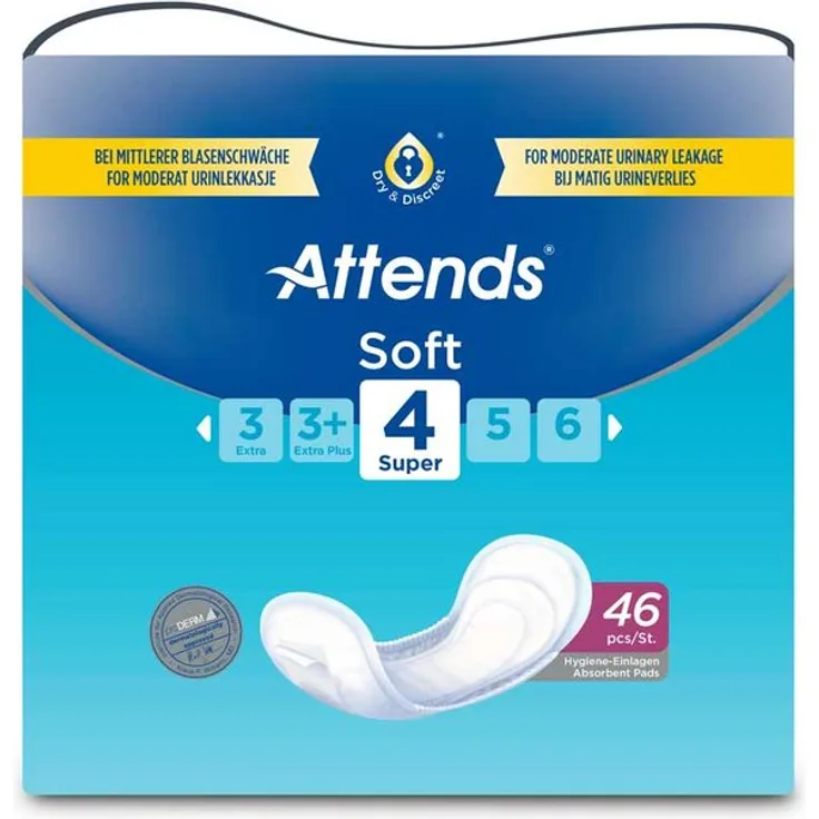 Attends Soft 4 Super, 138 Stück