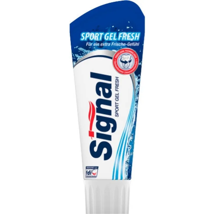 Signal Zahncreme Sport Gel Fresh 75 ml, frischer Atem & saubere Zähne