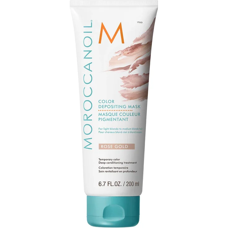 Moroccanoil Color Depositing Mask Rosegold 200 ml – Bild 1