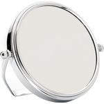 Mühle Rasierspiegel mit Halter Vergrößerung 1-fach/5-fach