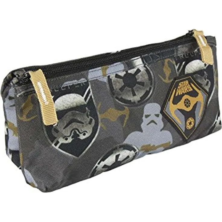 Cerdá Star Wars Kulturtasche, 23 cm, Grau (gris)