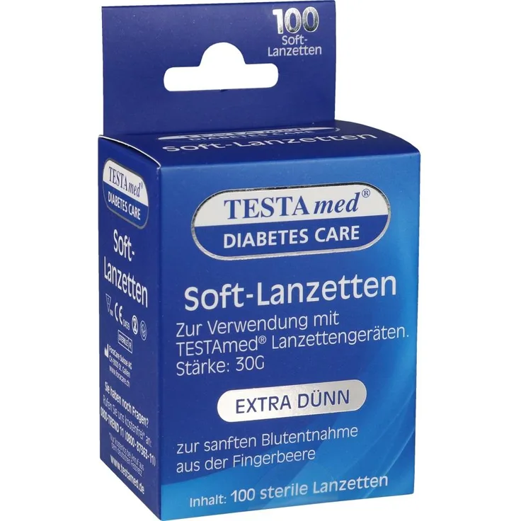 Sebapharma Testamed Soft-Lanzetten, 100 Stück
