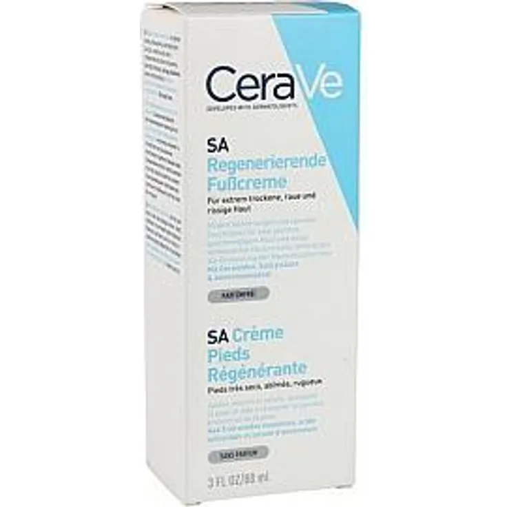 Cerave Creme Körper Sa Regenerierende Fußcreme 88 ml