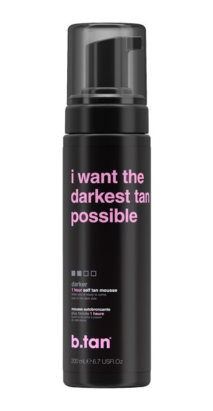 B.Tan Mousse Self Tan I Want The Darkest Possible 200 ml
