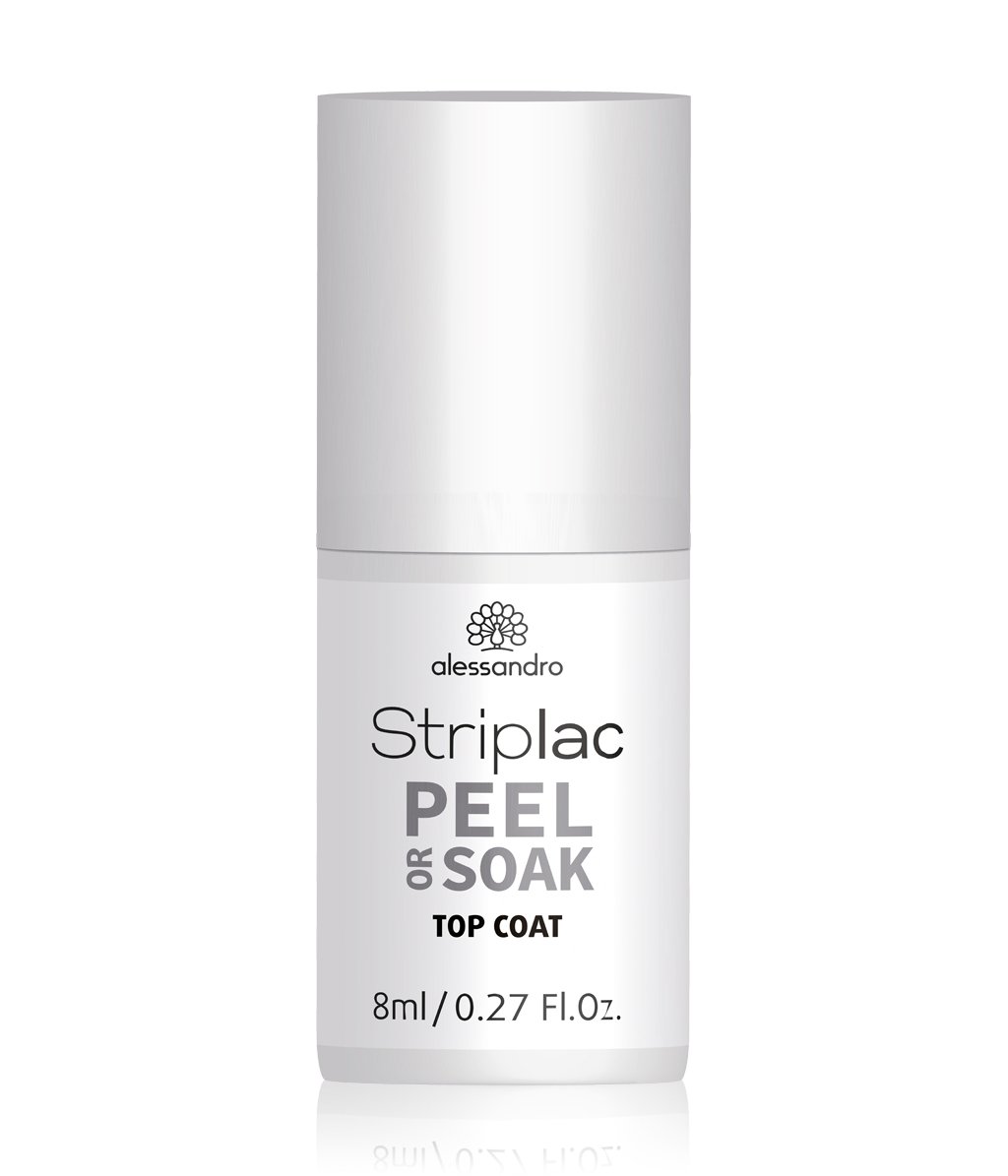 Überlack Peel Infos Striplac Alessandro Soak transparenter Tests, Nagellack: Preisvergleich Coat, or & 8 ml, Top