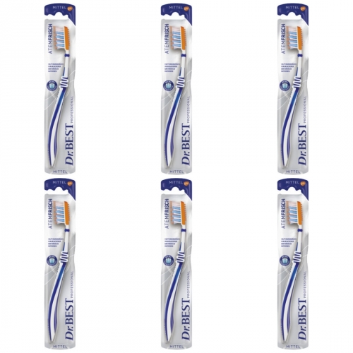 Dr. Best Atemfrisch Zahnbürste Mittel 6 Stück