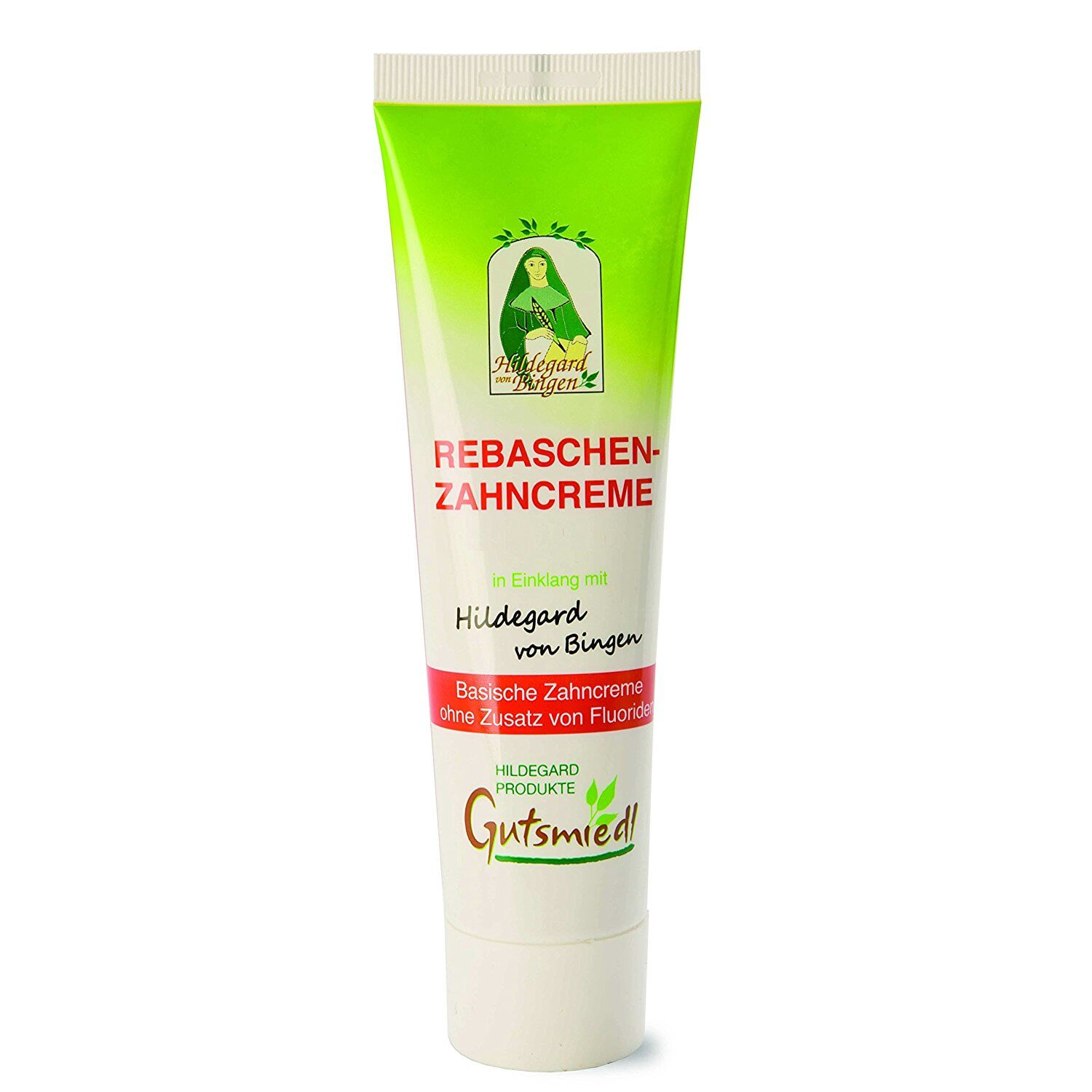 Hildegard von Bingen Rebaschen Zahncreme 75 ml, für die tägliche Zahnreinigung