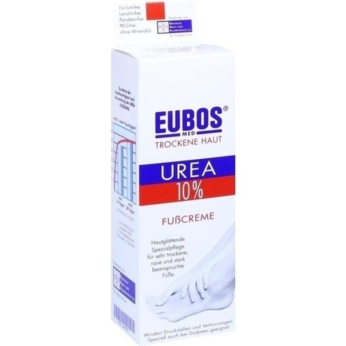 Eubos Trockene Haut Urea 10% Fußcreme 100 ml