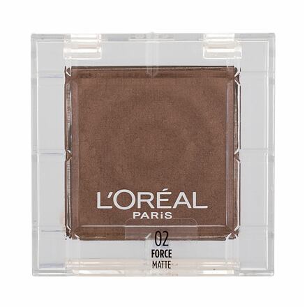 L'Oréal Paris Color Queen Oil Eyeshadow Intensiv pigmentierter Lidschatten mit pudriger und mit Ölen angereicherter Textur 4 g Farbton 02 Force Matte