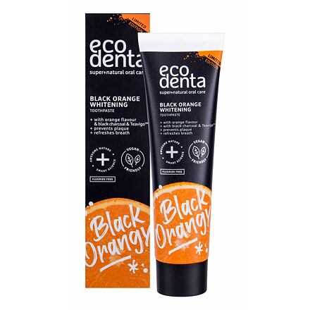 Ecodenta Toothpaste Black Orange Whitening Zahnpasta für perfekt weiße Zähne mit Orangengeschmack 100 ml Unisex