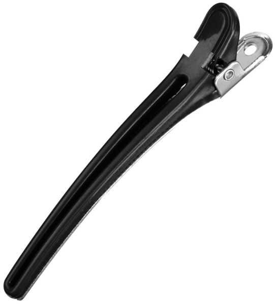 Comair Haarclips Plastik-Aluminium 10 Stück schwarz