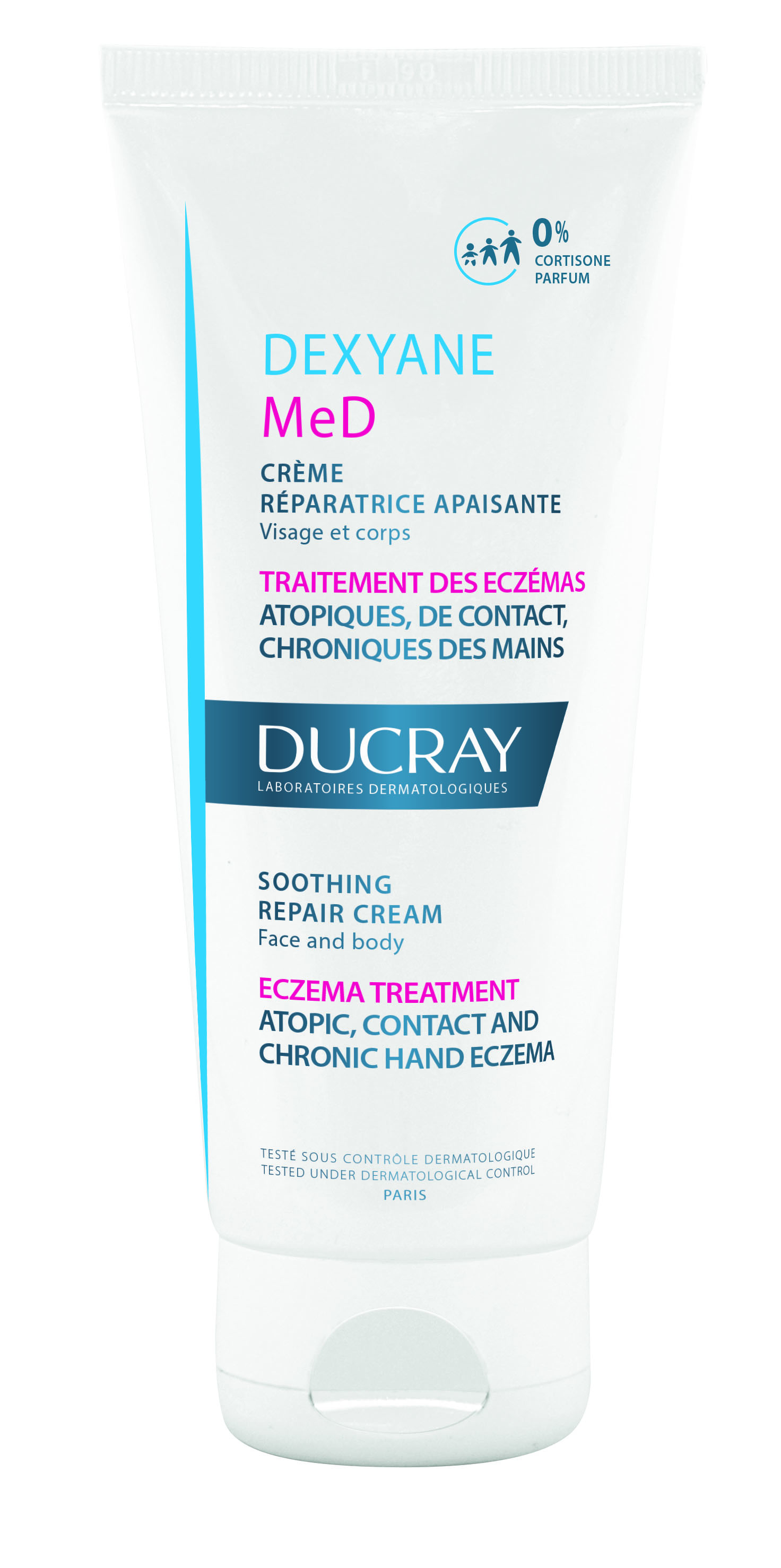 Ducray Creme Dexyane Med Creme Reparatrice Apaisante 100 ml Tagespflege für Damen und Herren