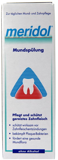 Meridol Mundspüllösung 400 ml Mundspülung ohne Alkohol