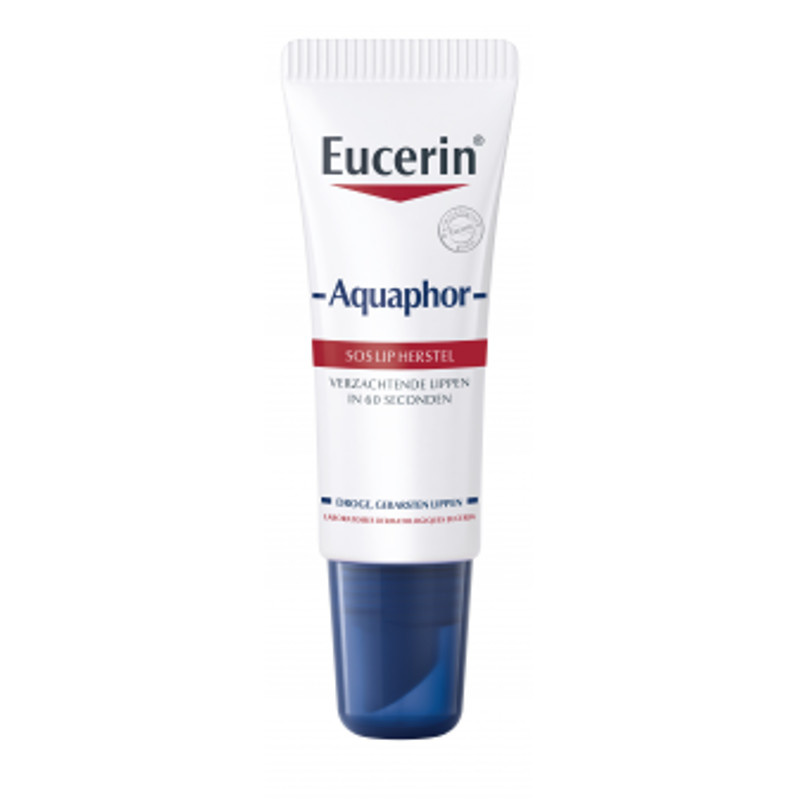 Eucerin Lippenbalsam Aquaphor Réparateur Lèvres 10 ml mit feuchtigkeitsspendender Wirkung für trockene Lippen