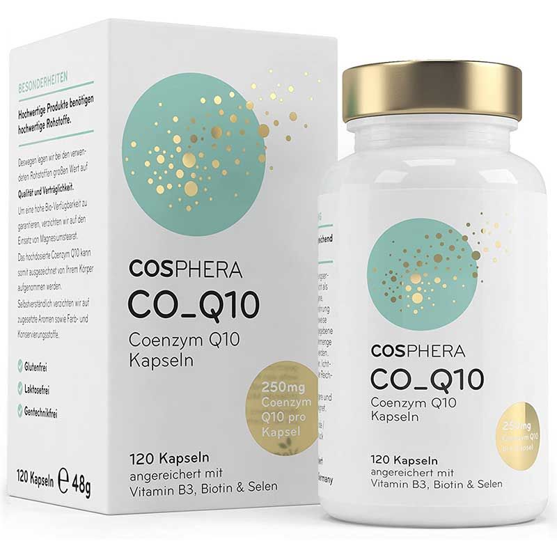 Cosphera Coenzym Q10 120 Kapseln mit pflegender Wirkung