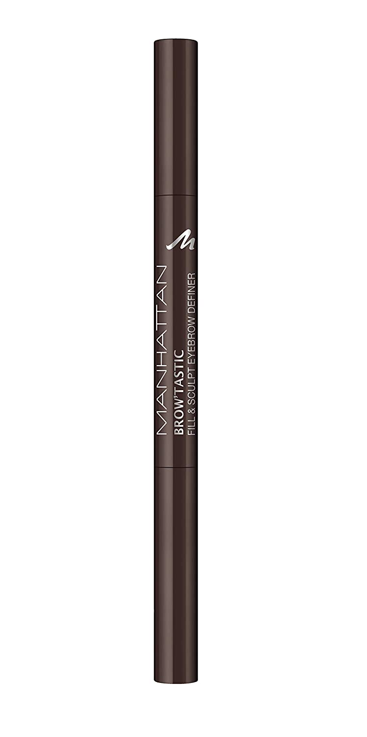 Manhattan Cosmetics Augen Make-up Brow'Tastic Fill & Sculpt Eyebrow Definer Nr. 003 Dark Brown Augenbrauenstift 0,25 g