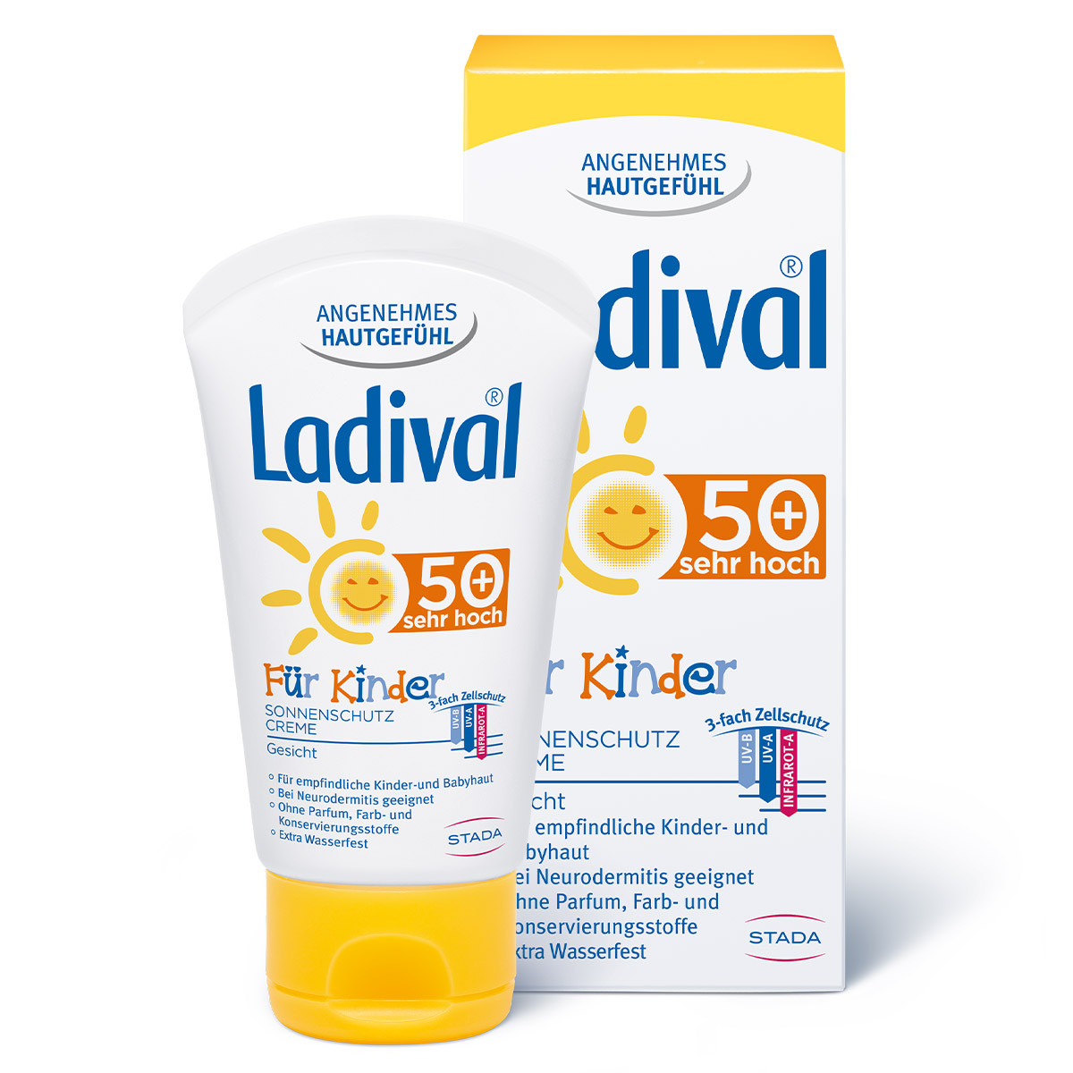 Ladival Produkte Ladival Produkte Ladival Kinder Creme LSF 50 Sonnencreme 50 ml